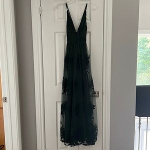 Long Green Dress